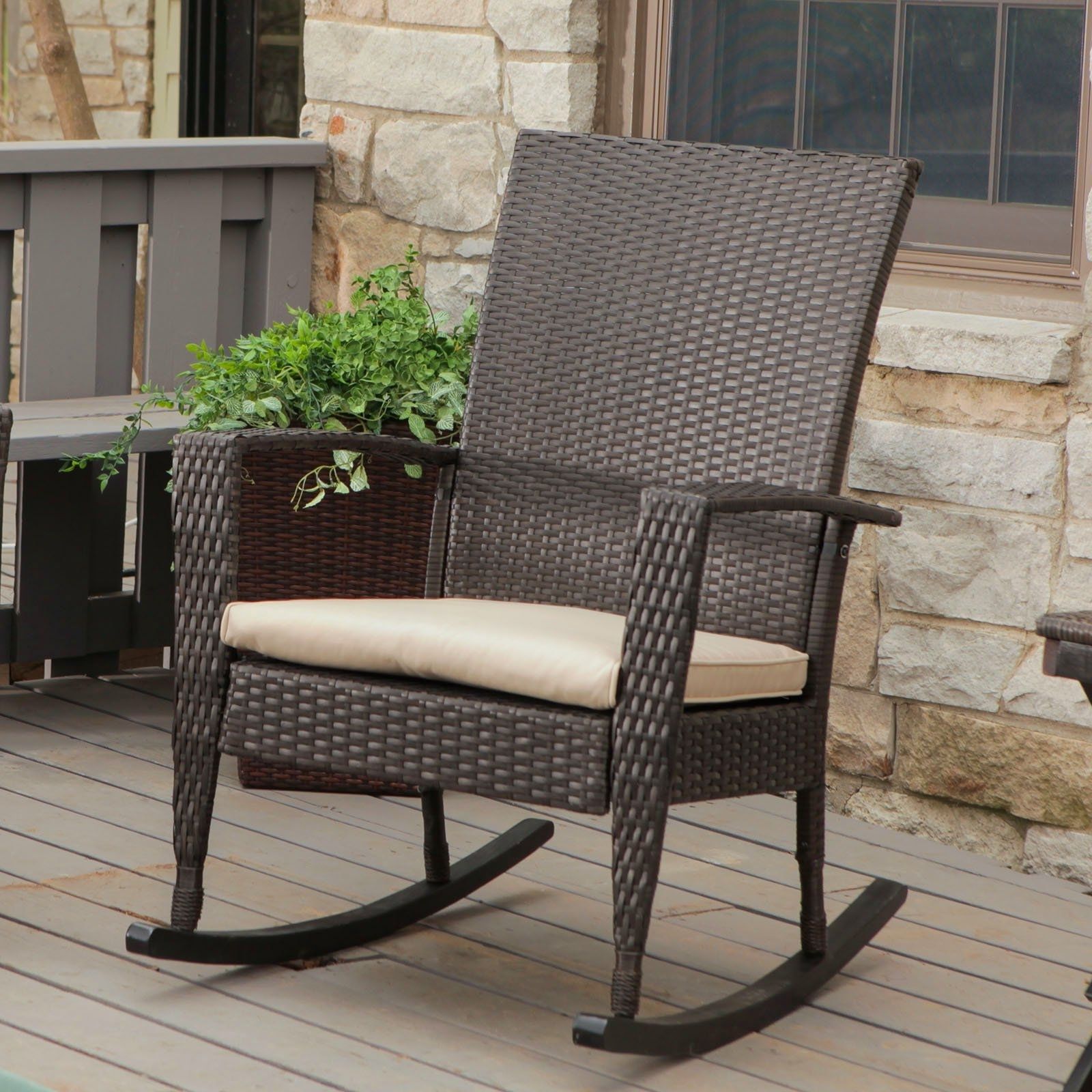 Featured Photo of Outdoor Patio Rocking Chairs