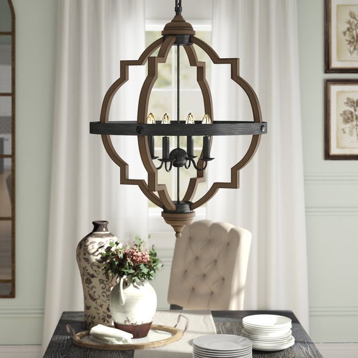 Featured Photo of Bennington 4 Light Candle Style Chandeliers