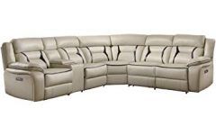 Declan 3 Piece Power Reclining Sectionals with Left Facing Console Loveseat