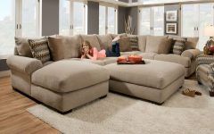 Wide Seat Sectional Sofas