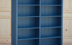 Blue Bookcases