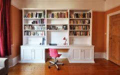 Desk with Bookcases