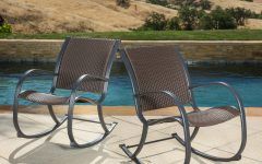 Wicker Rocking Chairs Sets
