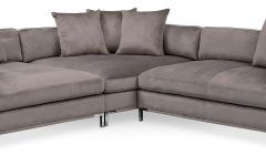 Nico Grey Sectionals with Left Facing Storage Chaise