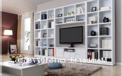 Tv Stand Bookcases Combo