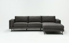 Lucy Grey 2 Piece Sectionals with Laf Chaise