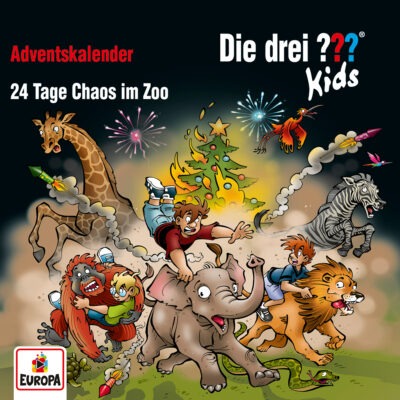 Die drei ??? Kids Adventskalender – 24 Tage Chaos im Zoo