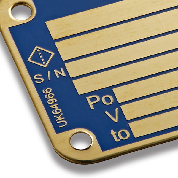 Chemically Etched Metal Nameplates & Badges