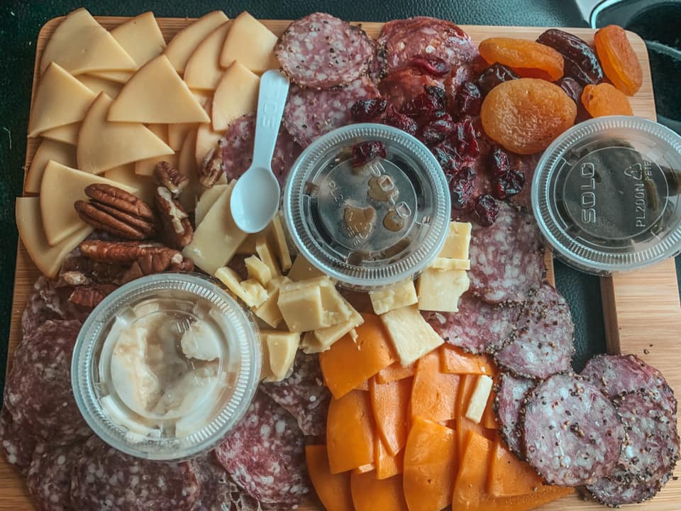 Charcuterie board from Chattahoochee Cheese Market