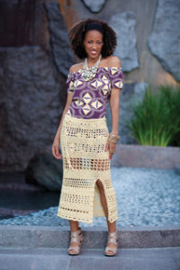 Crochet Skirts Free Pattern-Caribbean Skirt