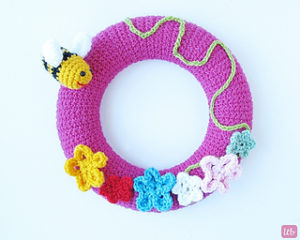 Free Crochet Patterns for Spring Wreaths