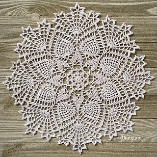 Pineapple Crochet Doily Patterns