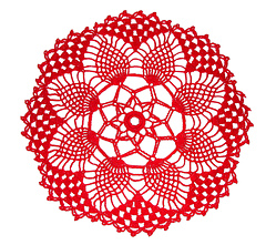 Free Crochet Patterns for Pineapple Doily
