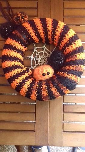 Halloween Crochet Wreaths