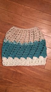 Messy Bun Hat Free Crochet Patterns