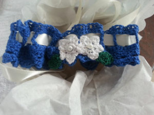 Free Easy Crochet Patterns for a Bridal Garter/ Wedding Garter