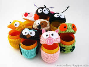 Free Crochet Patterns for Easter Egg Cover, Egg Cozy & Egg Warmer