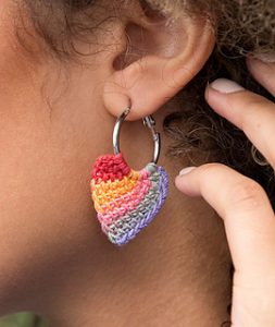 Free Crochet Patterns for Crochet Earrings with Hoops