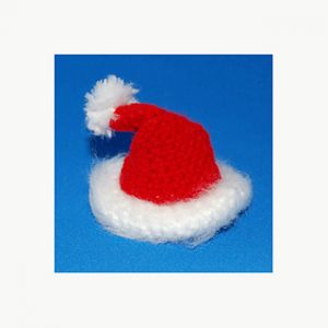 Free Crochet Patterns for Santa Hat Ornament