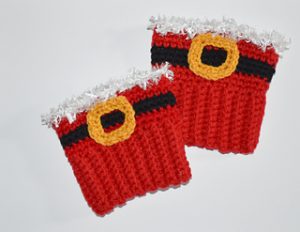 Free Easy Crochet Patterns for Christmas Boot Cuffs