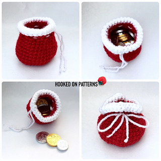 Free Crochet Patterns for Christmas Treat Bags