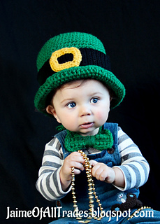 Free Crochet Patterns: Leprechaun Top Hat for St. Patrick's Day