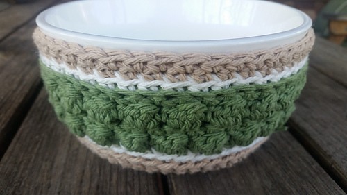 Bowl Cozy Free Crochet Patterns