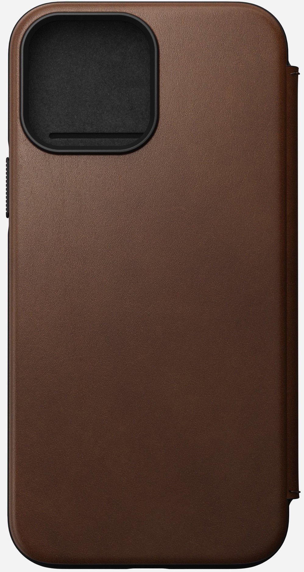 Nomad Modern Leather Folio Iphone 13 Pro Max Rustic Brown