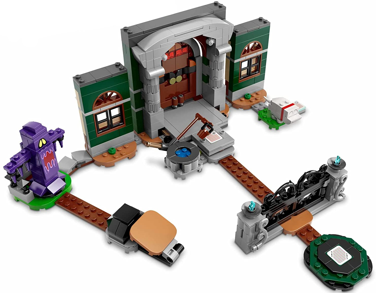 Lego Super Mario Luigis Mansion Entryway Expansion Set
