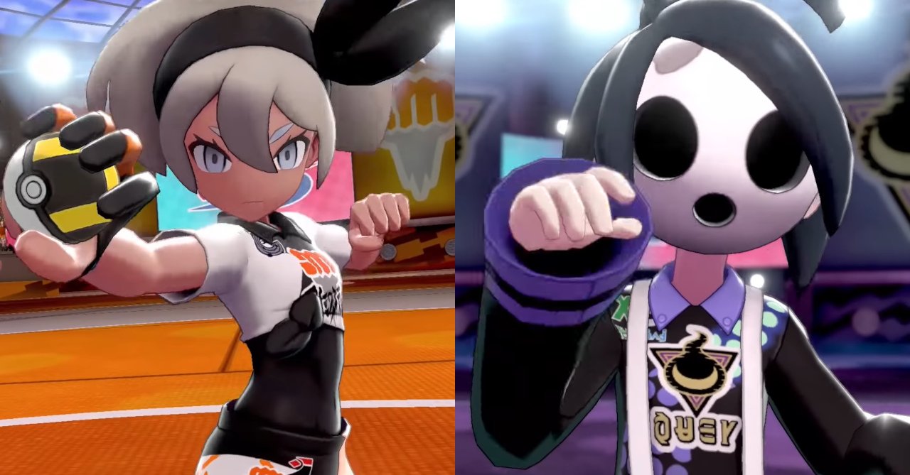 Pokemon Sword and Shield Bea and Allister