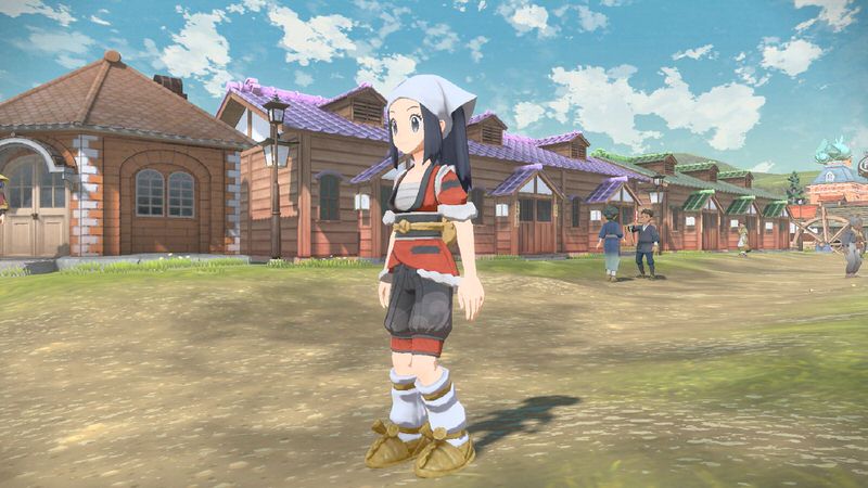 Pokemon Legends Arcues Growlith Outfit Girl