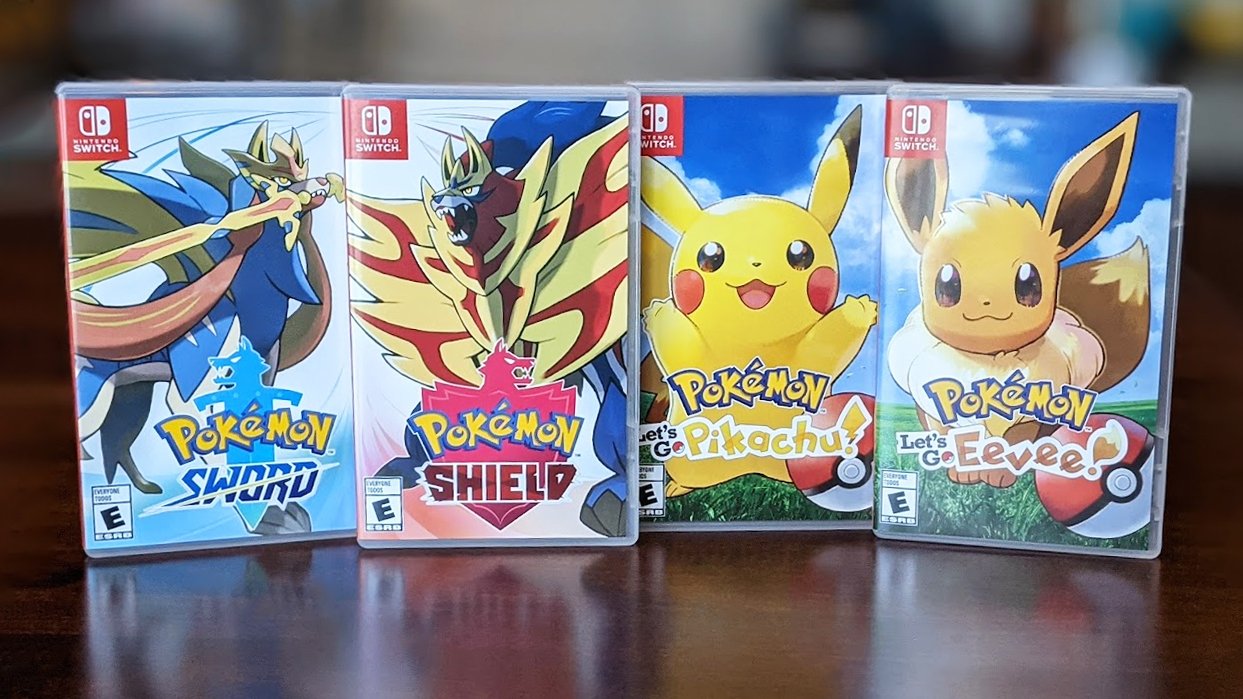 Pokemon Sword Shield Pikachu Eevee Physical Boxes