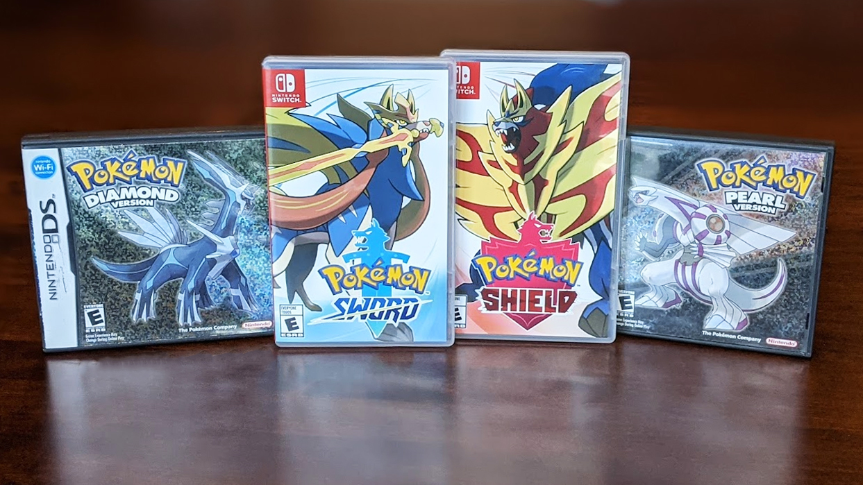Pokemon Sword Shield Diamond Pearl Physical Boxes