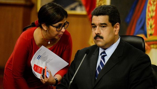 Delcy Rodríguez, ex canciller, será una de las candidatas a la Constituyente de Maduro (AFP)