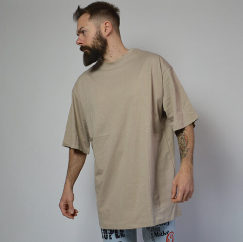 T-Shirt - Over Beige - Handmade