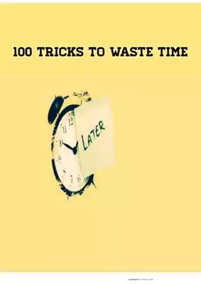 تحميل كتاِب 100 tricks to waste time PDF رابط مباشر 
