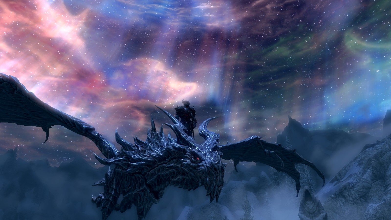 Alduin Skyrim Dragon Wallpaper