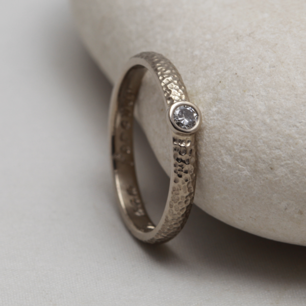 Delicate Eco engagement ring