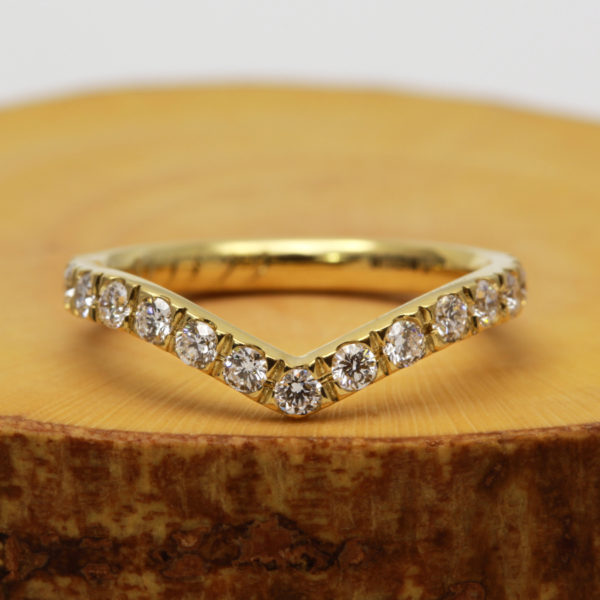 Eco Friendly diamond wedding ring