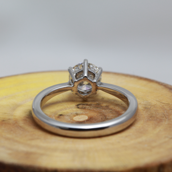 Artisan Platinum Engagement Ring