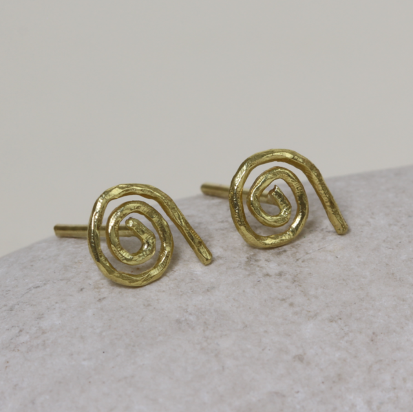 Handmade Celtic Spiral Earrings