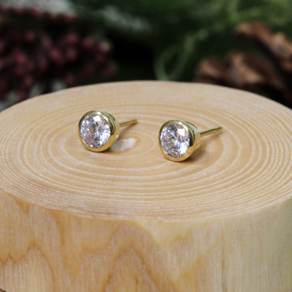 Eco Friendly Diamond Earrings
