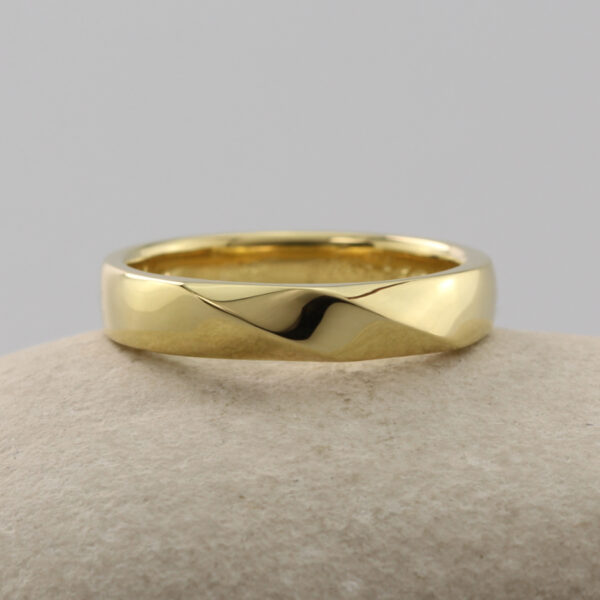Handmade 18ct Gold Twist Ring