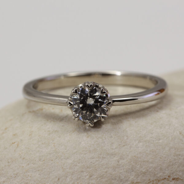Bespoke Platinum Diamond Engagement Ring