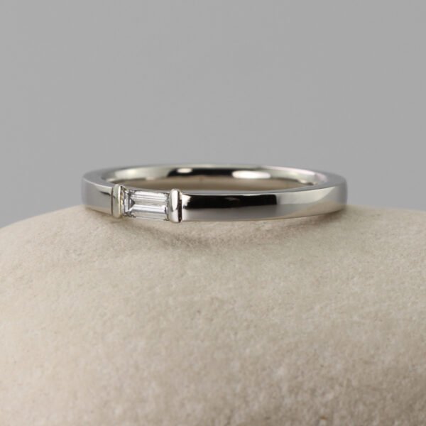 Ready To Go Sustainable Platinum Engagement Ring