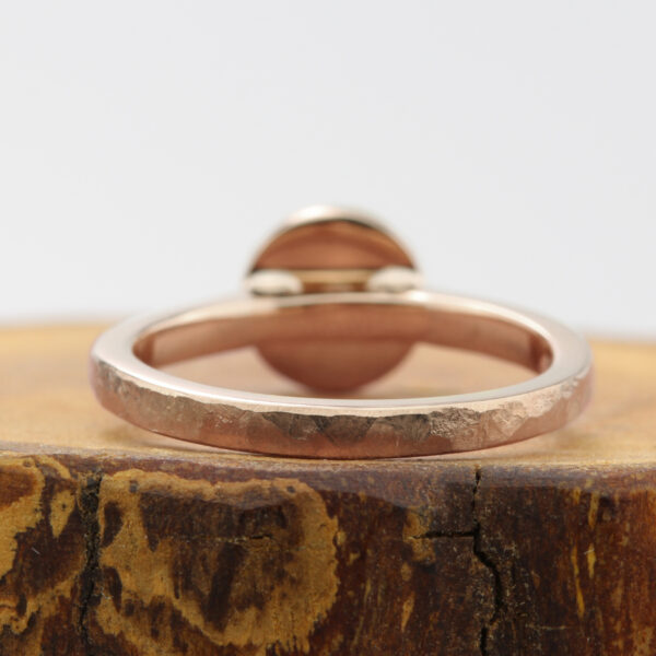 Ethical 18ct Rose Gold Wedfit Halo Engagement Ring