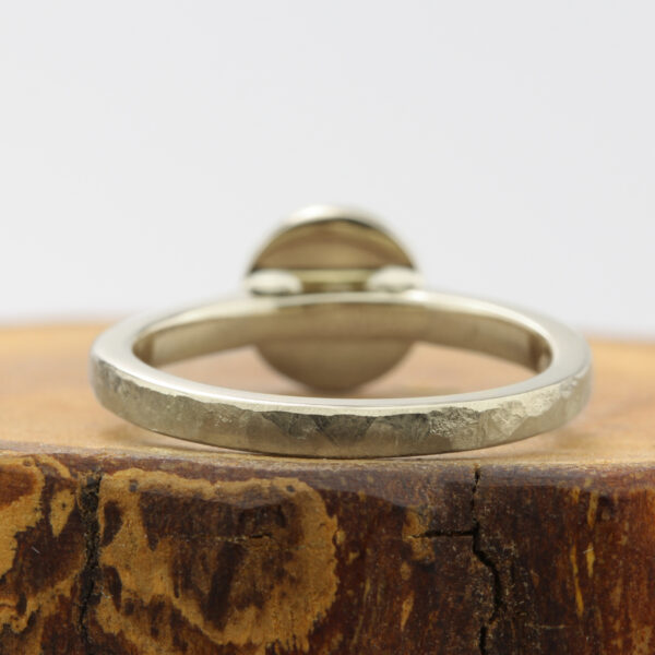 Handmade 18ct White Gold Wedfit Halo Engagement Ring