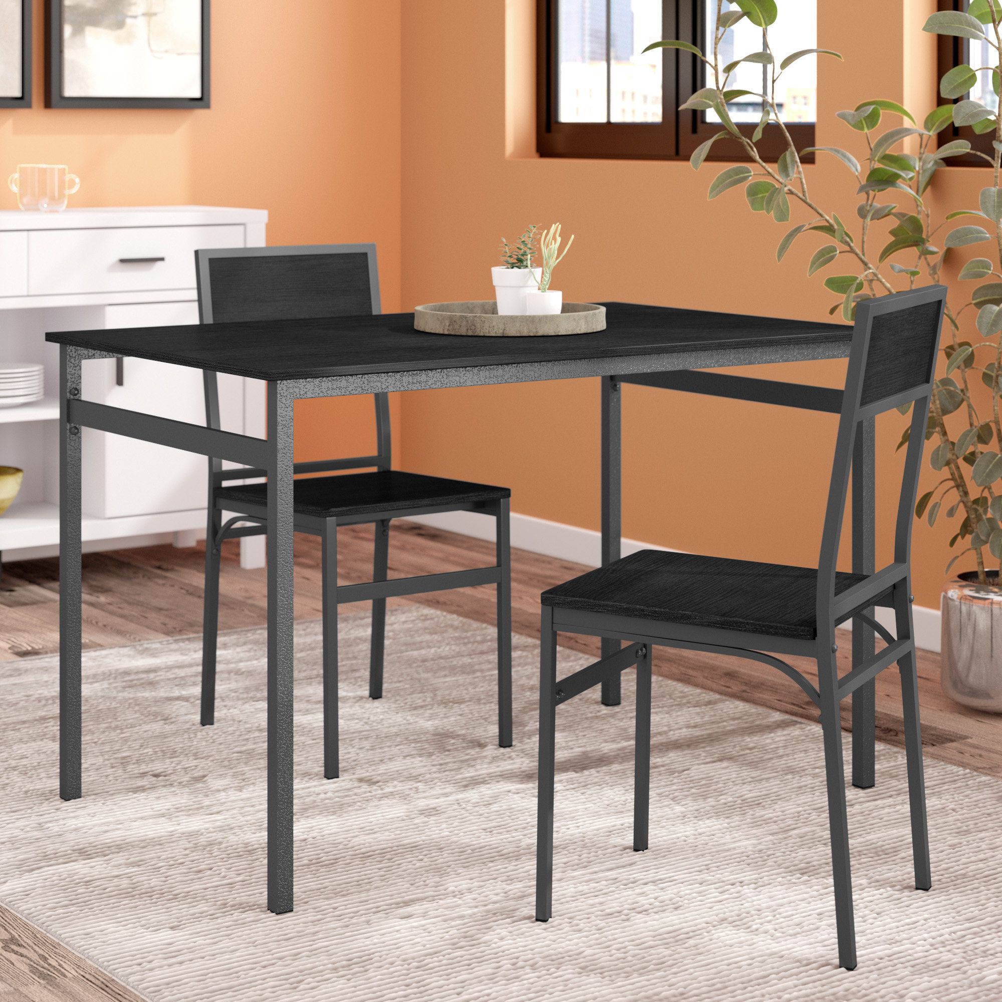 Featured Photo of Springfield 3 Piece Dining Sets