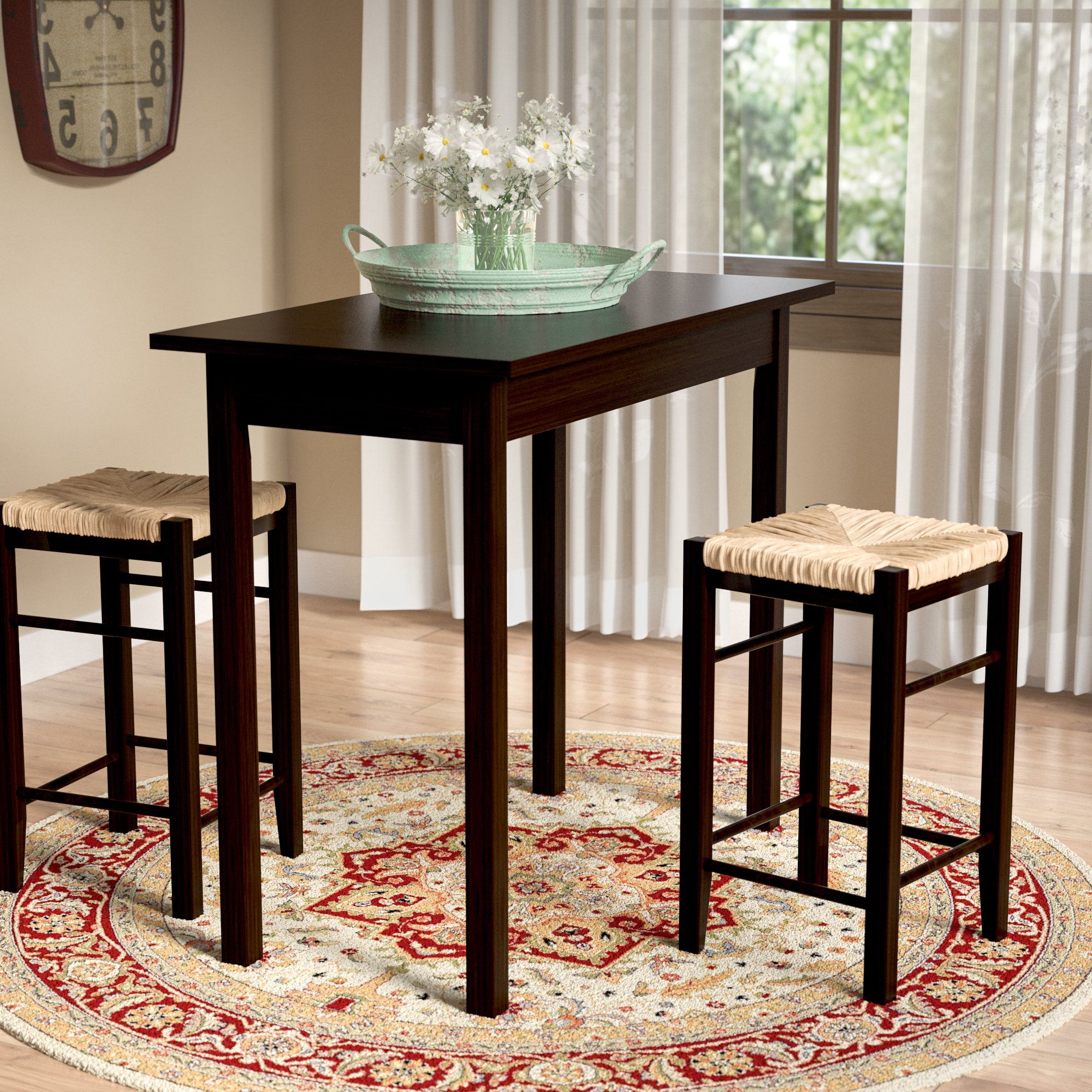 Featured Photo of Tenney 3 Piece Counter Height Dining Sets