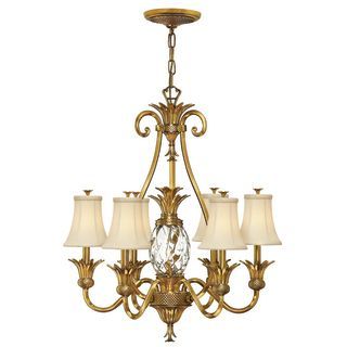 Featured Photo of Antique Brass Seven Light Chandeliers